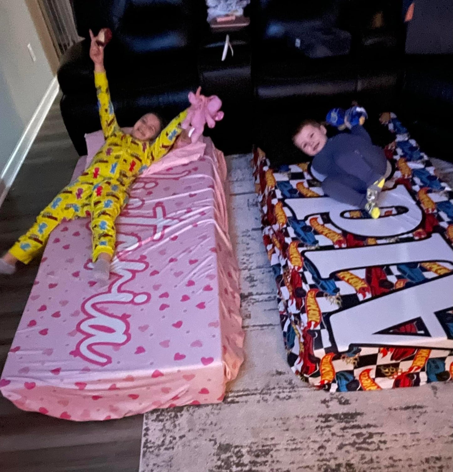 Customized Fitted Sheets- Boys Boys Boys