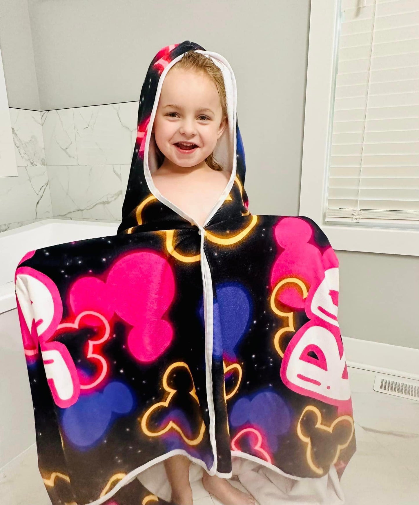 Customized Hooded Bath Towels (3 Sizes)- Boys Boys Boys