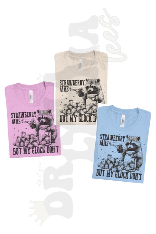 Strawberry Jams: *Multiple Color Options* DLTPO