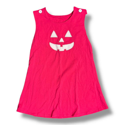 10-12 Embroidered Pumpkin Face Dress *CLOSEOUT SALE*
