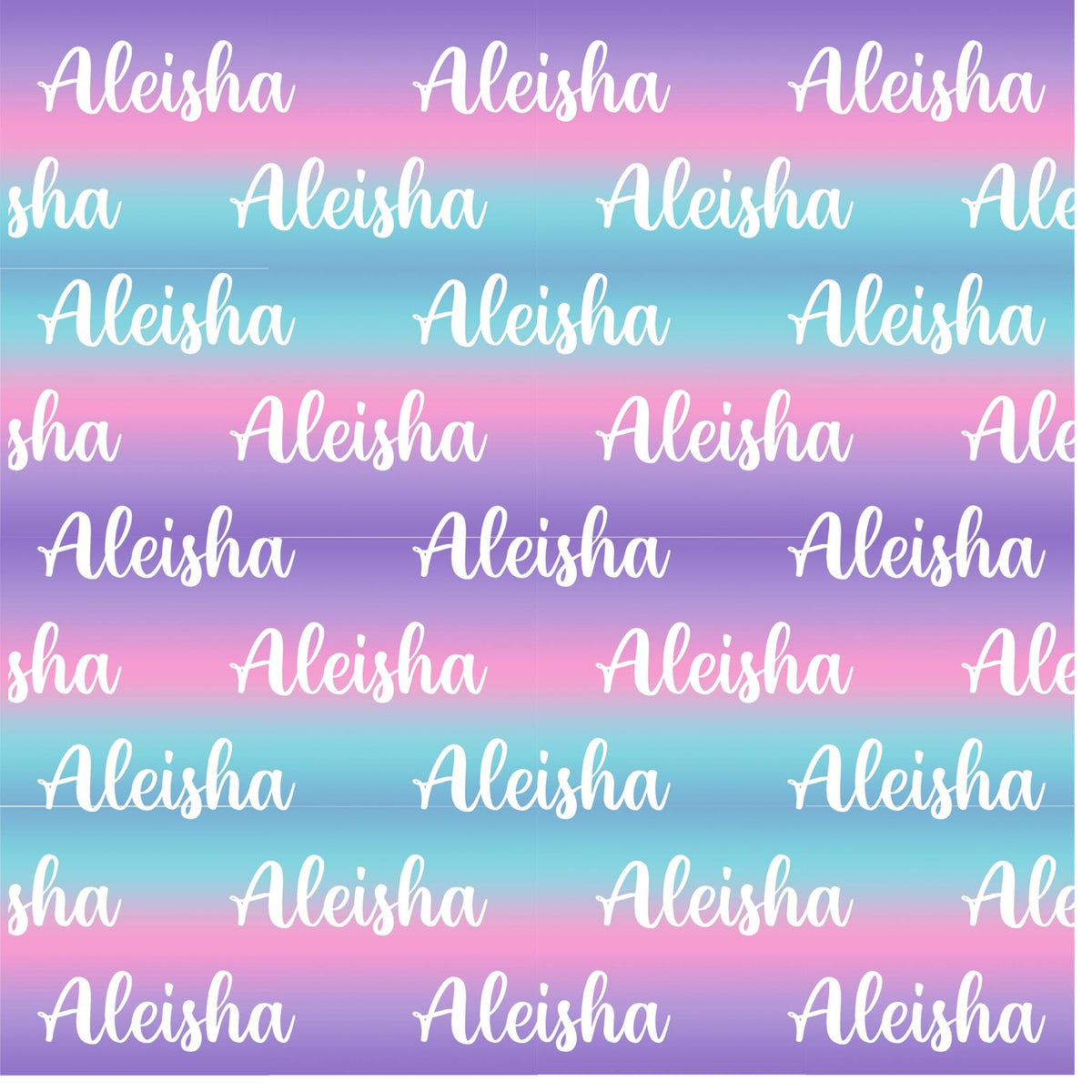 Personalized Items ~ Ombre Blankets ~