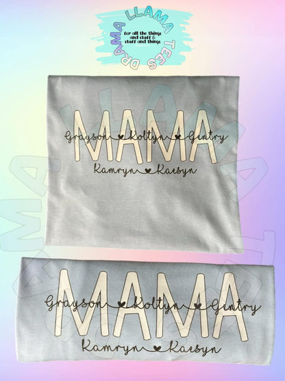 Title Tees- ANY TITLE (Grandma, Mama, Mommy, Nana...etc) DLTPO
