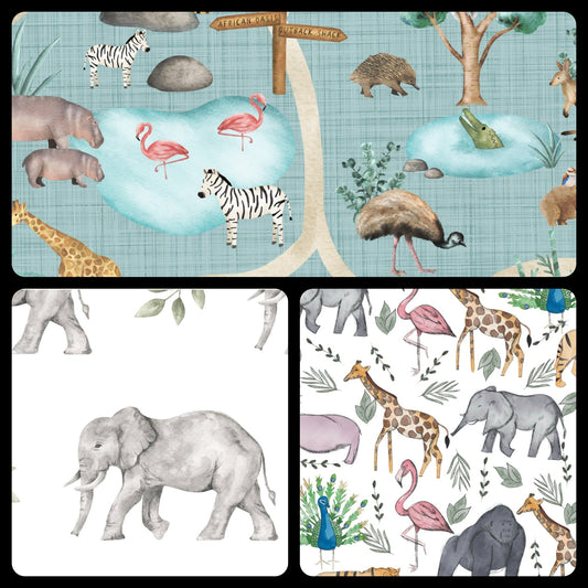 Customized Beach|Bath Towels (No Hood)- Zoo