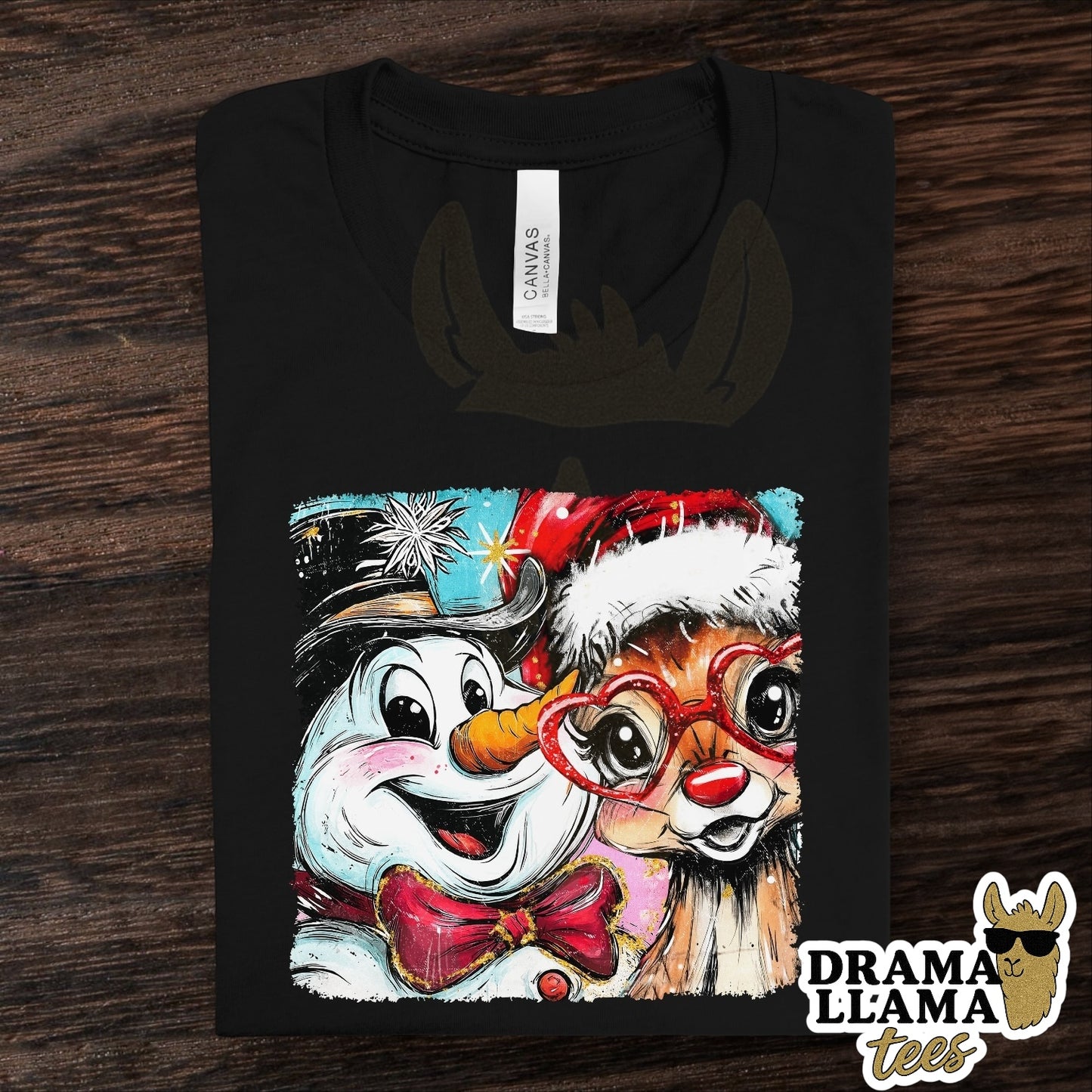 Happy Christmas Friends Tee/Sweatshirt (Multiple Color Options!): DLTPO