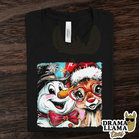 Happy Christmas Friends Tee/Sweatshirt (Multiple Color Options!): DLTPO