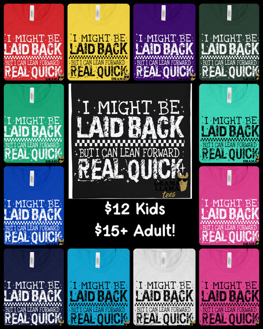 Drama Deal Day 4: Laid Back - Lean Forward | 6 PM - 11:59 PM EST ONLY!