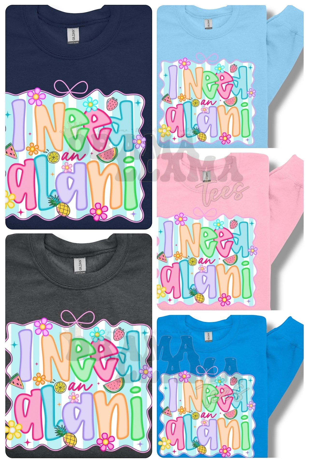 I Need Alani Fruity Floral and Stripes *Pre-Order: 2-3 week TAT* DLTPO