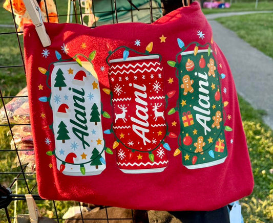 Adult Large Trendy Drink Christmas Short Sleeve Tee: Ready to Ship *SALE*