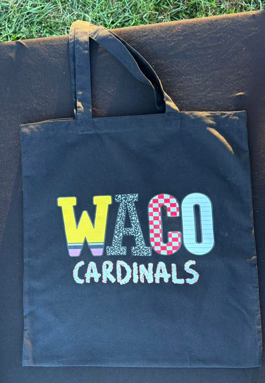 Waco Cardinals 15x16" Canvas Tote: Ready to Ship *SALE*