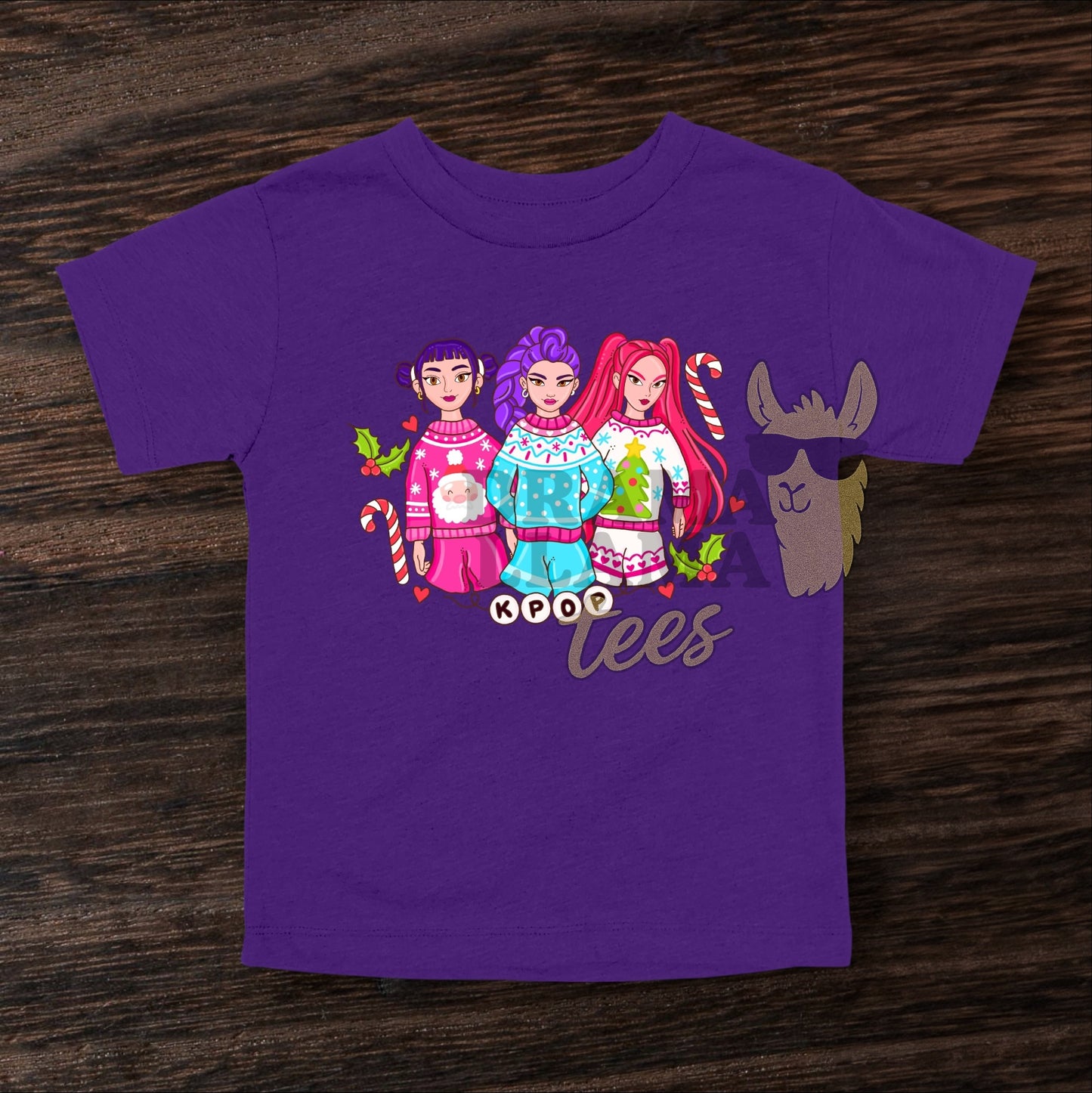 K💥 Christmas Collab Tees/Sweatshirt (Multiple Color Options!): DLTPO