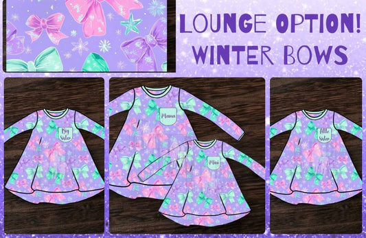 Winter Bows Gowns Exclusives ~Christmas Eve Box Drop Pre-Order