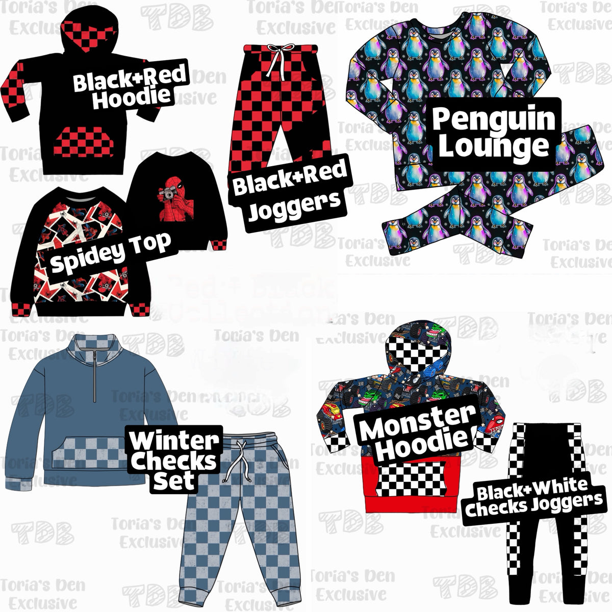 Kids Bundles! Build-A-Bundle (KIDS SIZES ONLY LISTING): Pre-Order | FREE SHIPPING