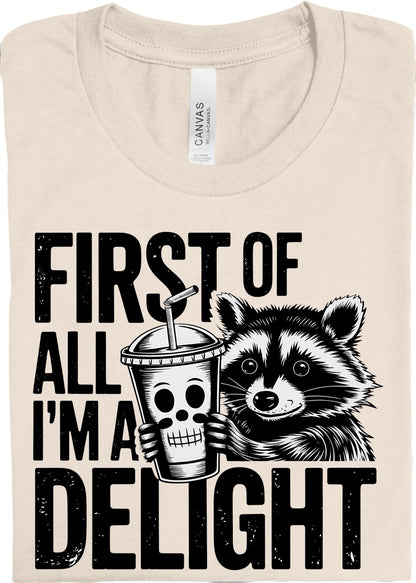 First of All, I'm a Delight: DLTPO