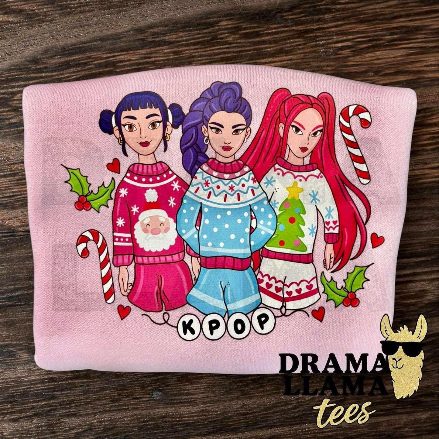 K💥 Christmas Tees/Sweatshirt (Multiple Color Options!): DLTPO