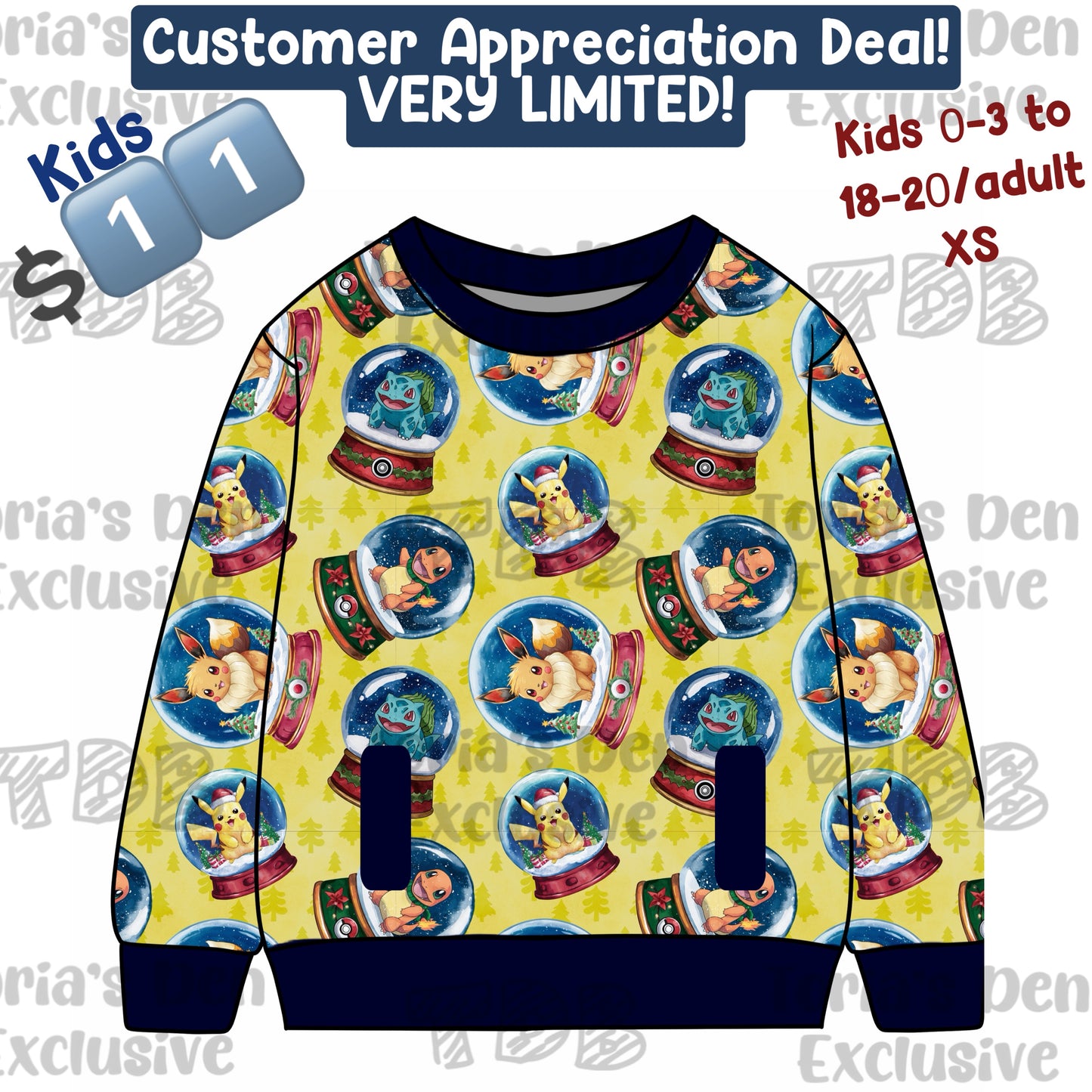 5 Left! Poke Pocket Pullover Customer Appreciation Limited Deal #2!: TDB Exclusive Pre-Order | No codes!