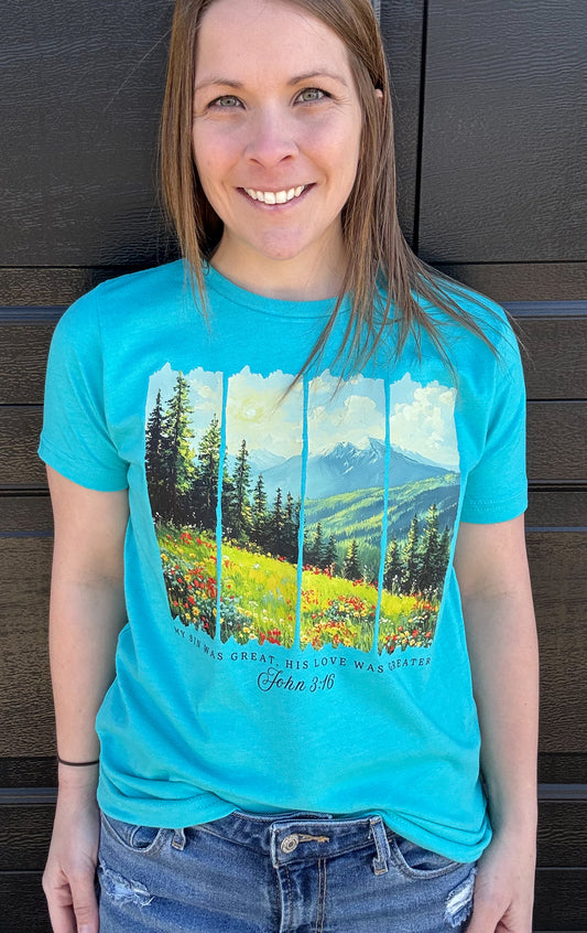 My Sin Was Great, His Love Was Greater: *Multiple Color Options* DLTPO