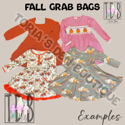 Grab Bags! (You pick season or mix and match!) 3-4 week TAT! (Free Shipping!)
