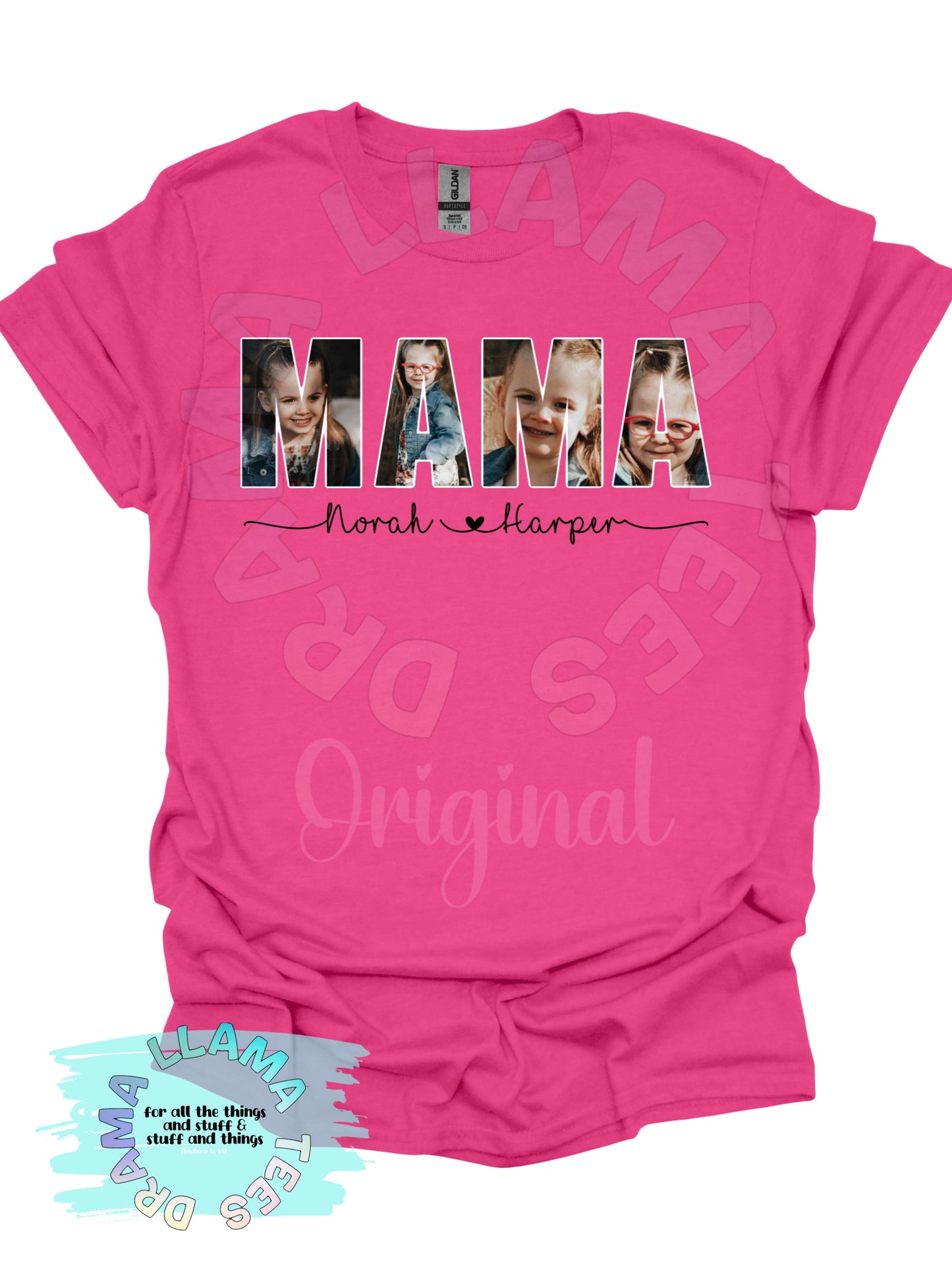 Photo Title Tees- ANY TITLE (Grandma, Mama, Dad, Grandpa, Mommy, Nana...etc): DLTPO