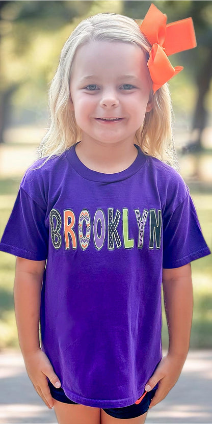 Halloween Customized Name Tee: DLTPO