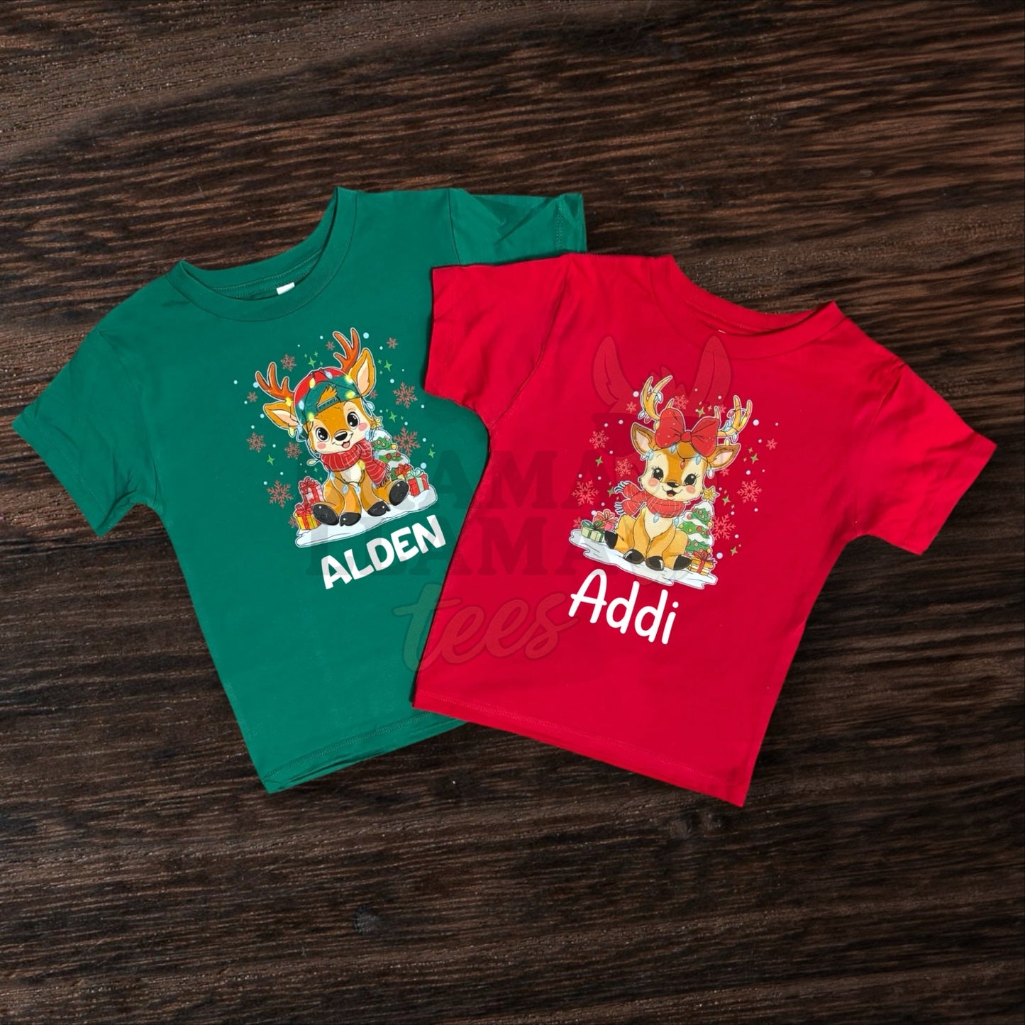 Reindeer Personalized Tee: DLTPO