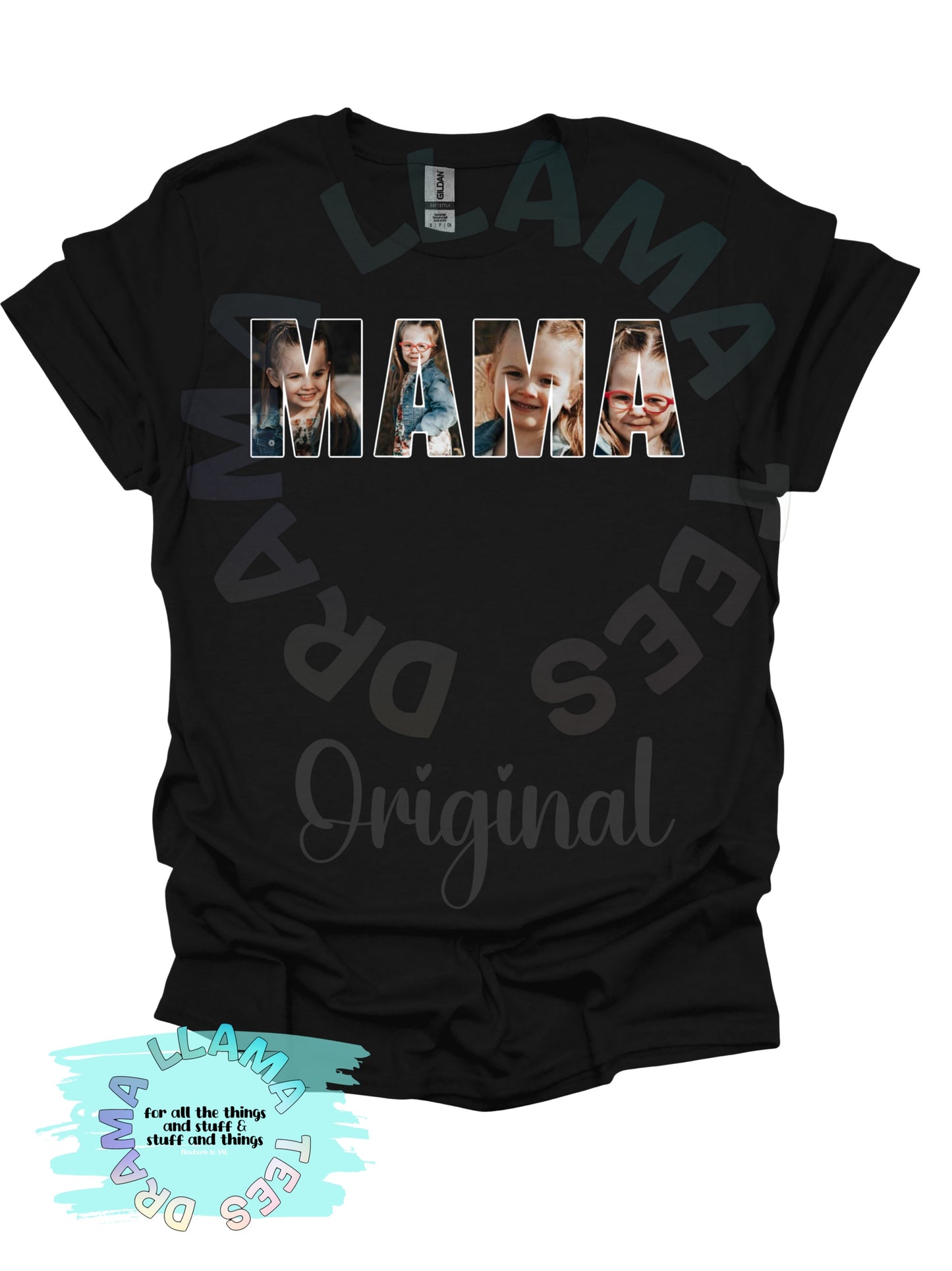 Photo Title Tees- ANY TITLE (Grandma, Mama, Dad, Grandpa, Mommy, Nana...etc): DLTPO