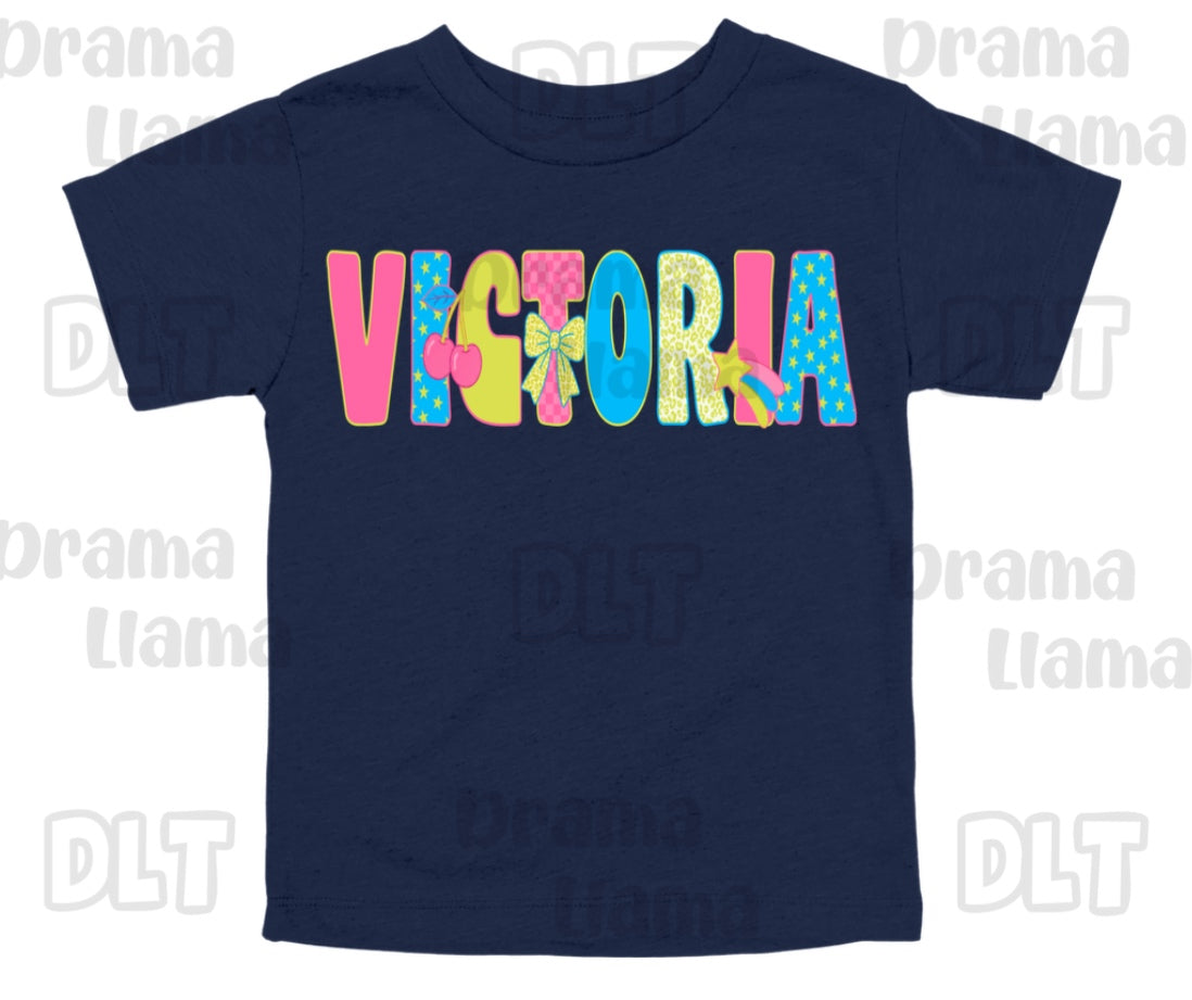 Create-Your-Own Multi-Print Tees | DLT + RR Collab | Put name/phrase/design in note box! | Pre-Order