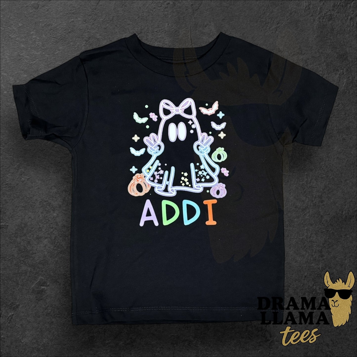 DEAL! Neon Ghosties Personalized Tees $10! Stock up for next year! ~