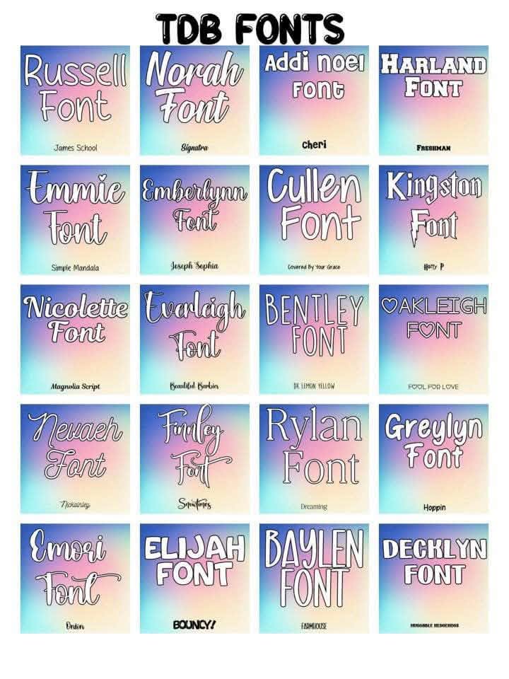 Personalized Items ~ Big Word/Small Words Blankets ~