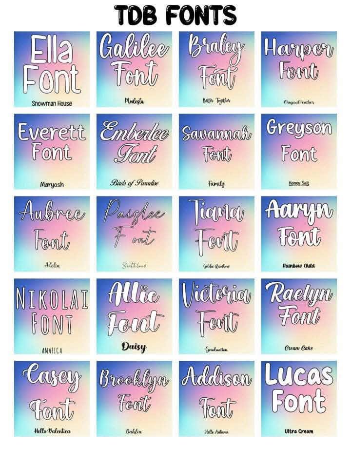 Personalized Items ~ Big Word/Small Words Blankets ~