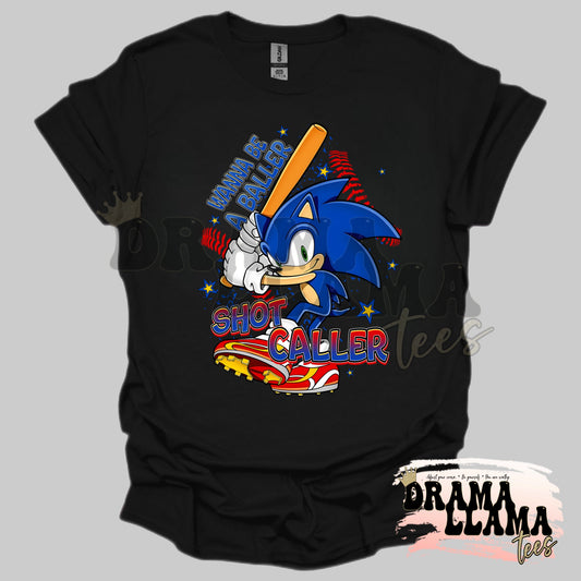 Blue Blur Shot Caller Tees: DLTPO