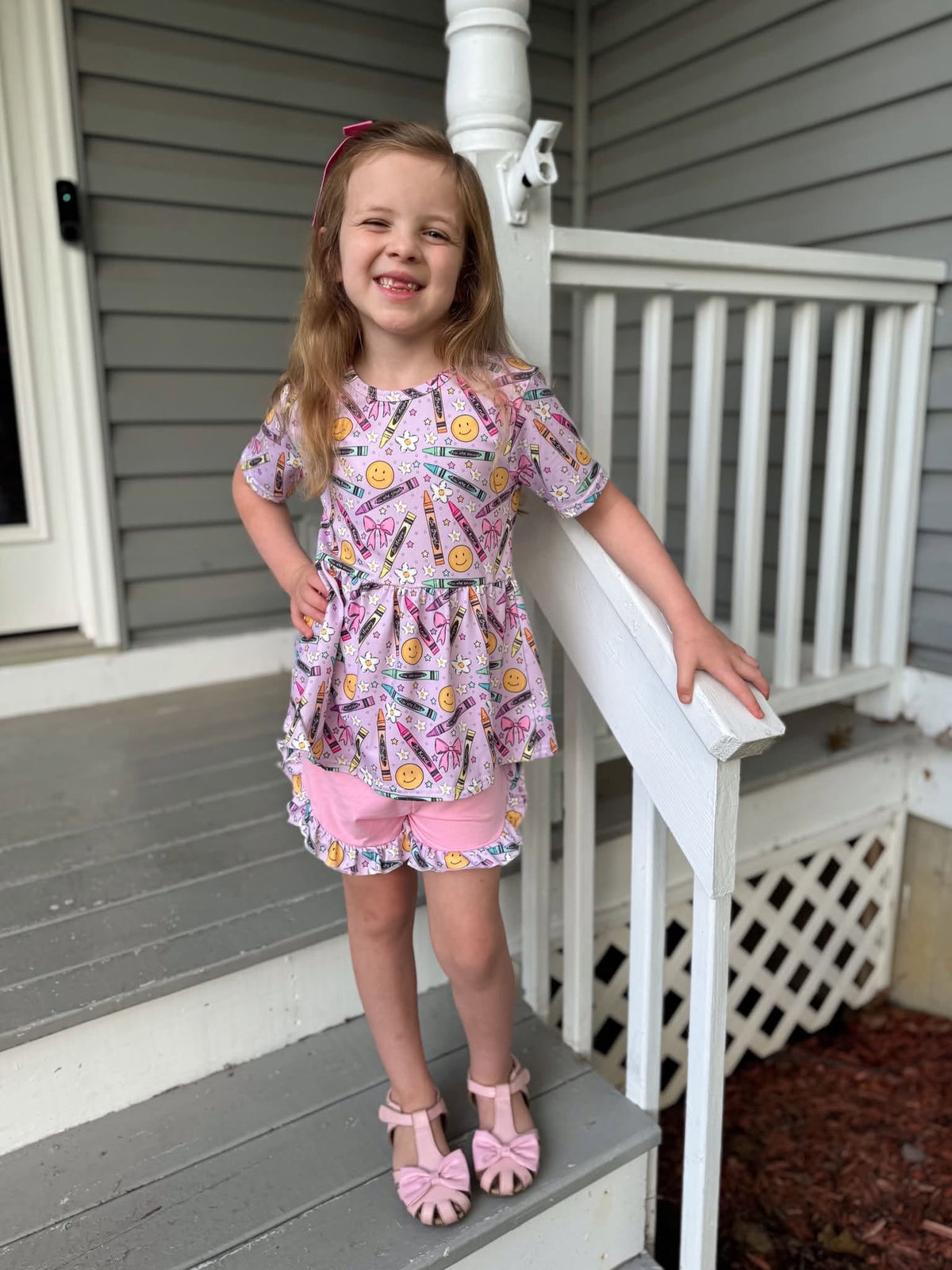 4T 5-6 (2) 6-7 (2) 7-8 (2) 18-20 Girls School Affirmations TDB Exclusive Set: Ready to Ship
