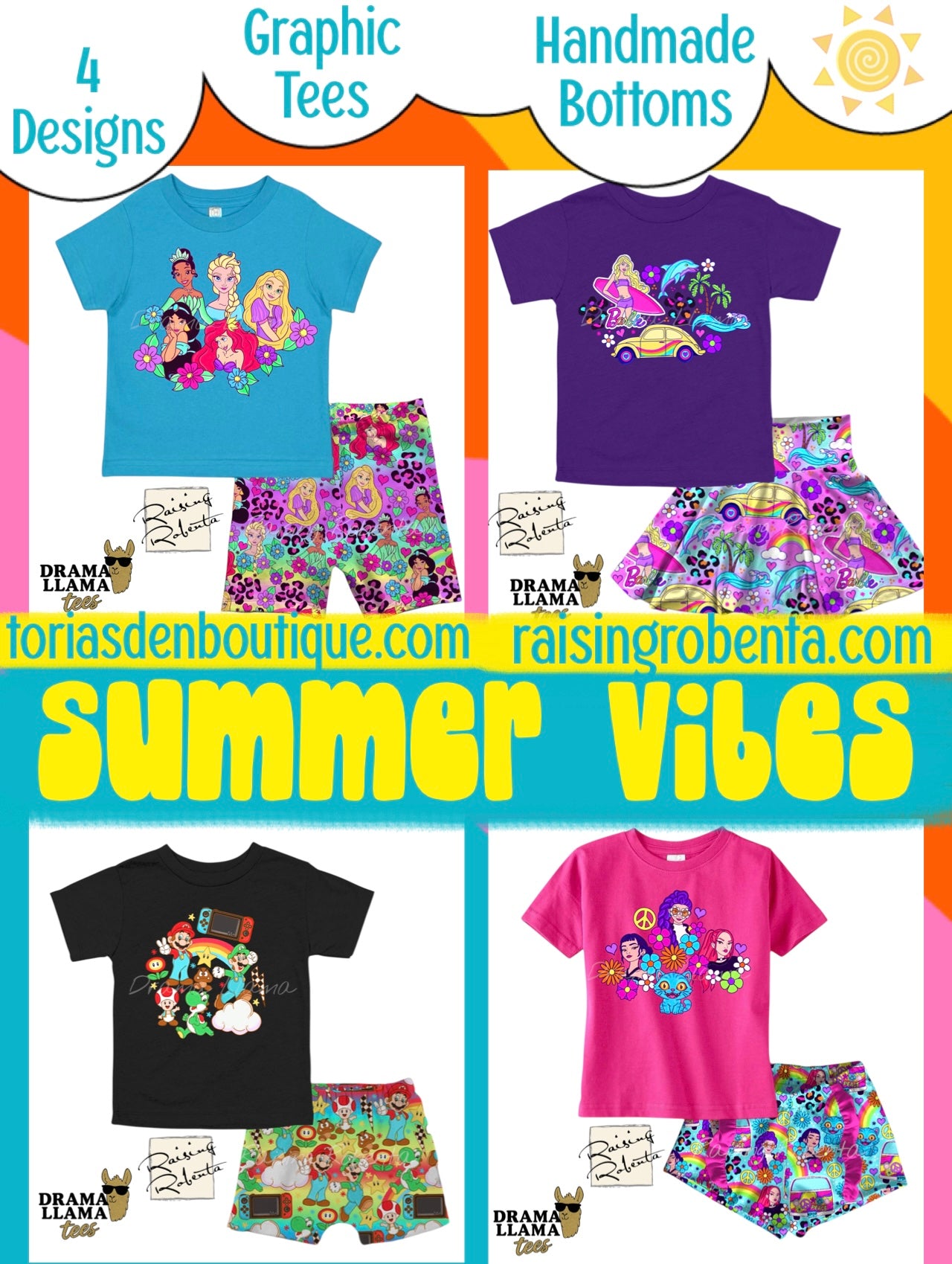 Bros- Summer Vibes Collab: Drama Llama & RR Pre-Order