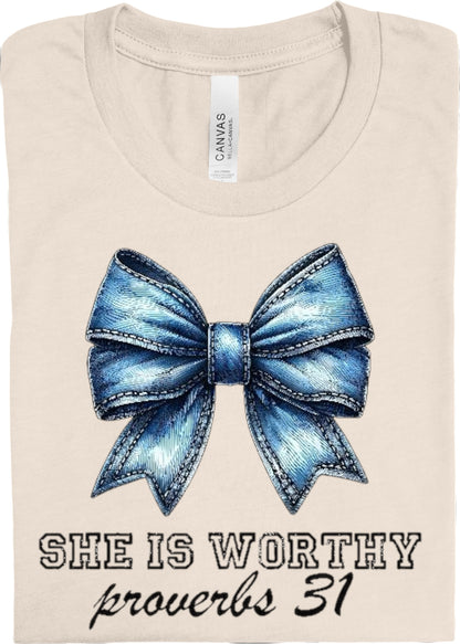 She is Worthy: *Multiple Color Options* DLTPO