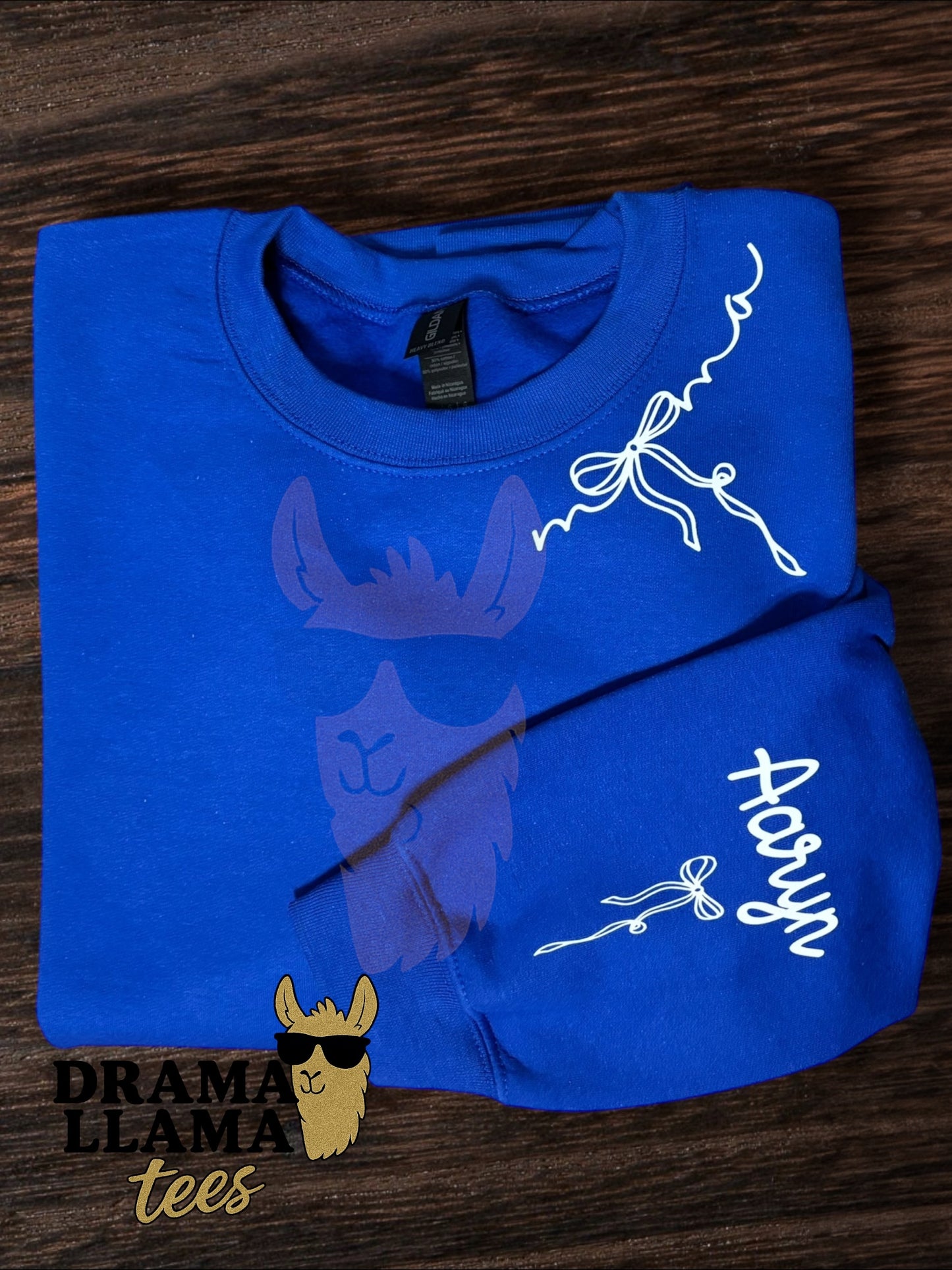 Any Title with Kid(s) Names Coquette Sweatshirts