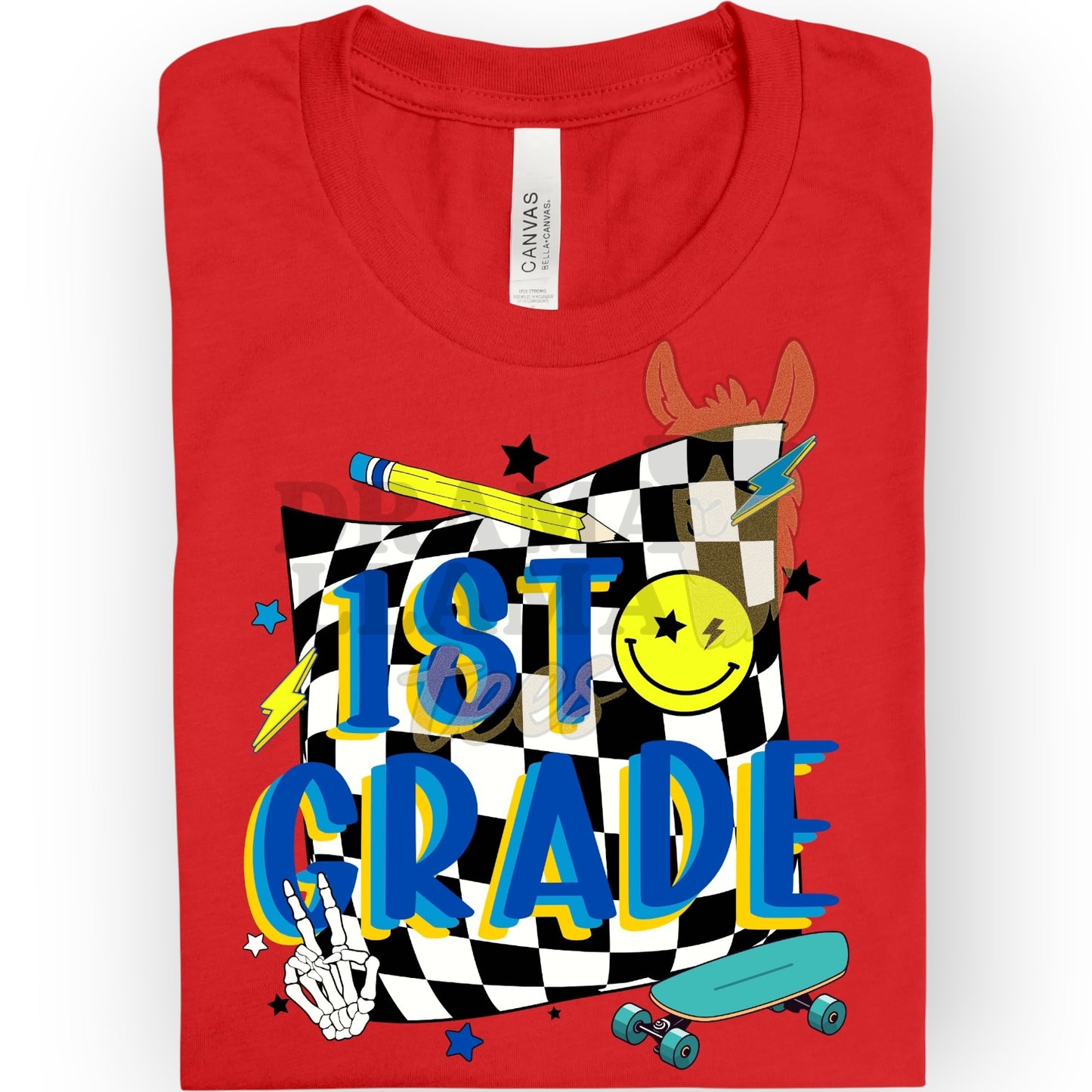 Checks & Smiley Grades GILDAN SOFTSTYLE Youth Tees | Put GRADE in note box! Pre-K to 4th