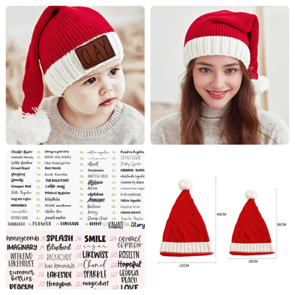 Personalized Santa Hats- Kids and Adult!