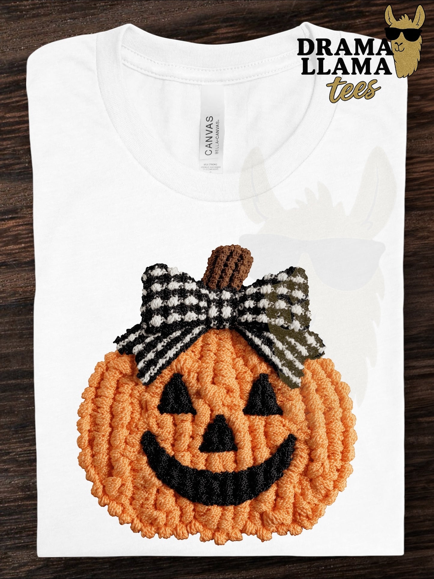 Drama Llama Tuesday Deal! Faux Embroidery Pumpkins ~Deal is 24 hours only!~