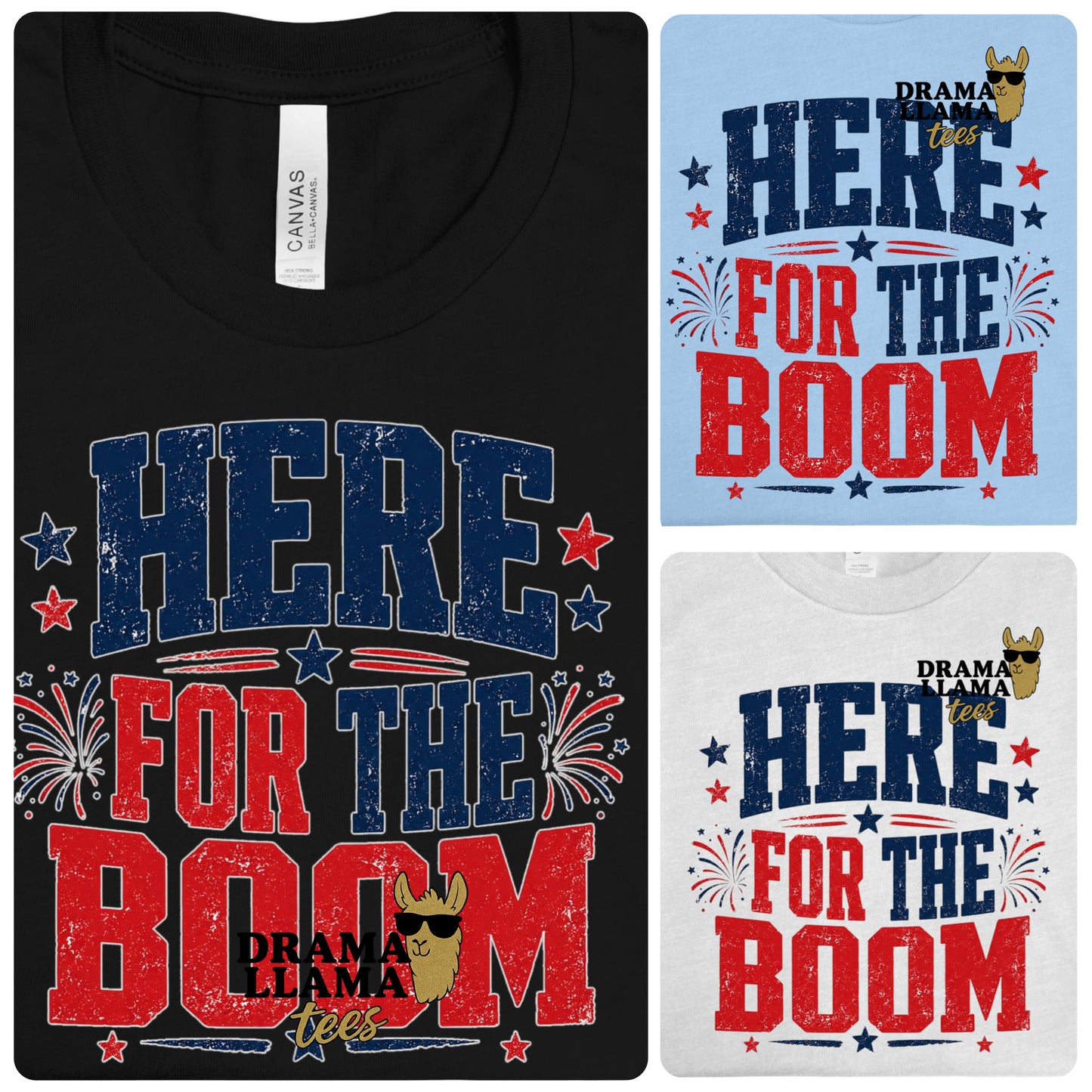 Here for the Boom | RWB Tee Release 2026 | Free Shipping | Put Shirt Size in Note Box