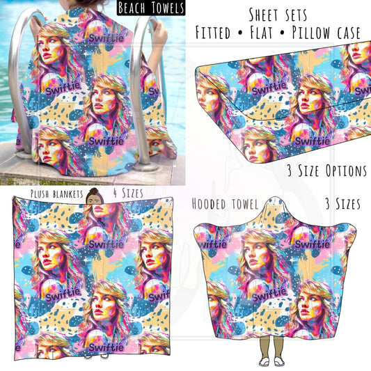 Singer Personalized Items ~ Sheets, Pillowcases, Blankets, Towels ~