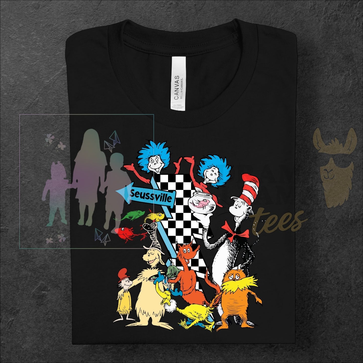 Rhyming Dr Your Choice of Tee + Matching Pocket Joggers ~ Reading Release: TDB Exclusives and Drama Llama Tees