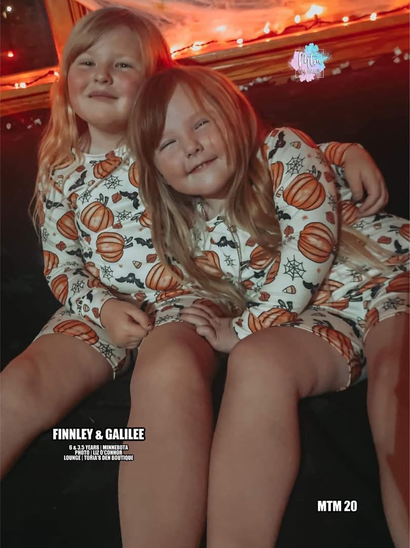 Throwback 4: Pumpkins Unisex Lounge Set (Adult & Kids! REMAKE! Pre-Order | Shipping is FREE at checkout!