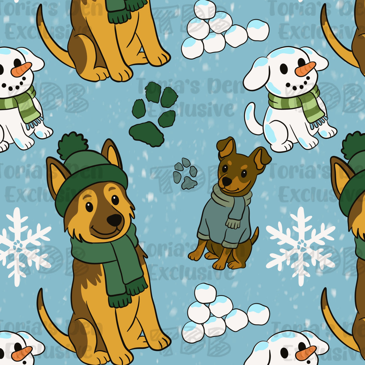 Snow Pups Unisex Lounge Exclusive: TDB Exclusive Pre-Order | FREE SHIPPING