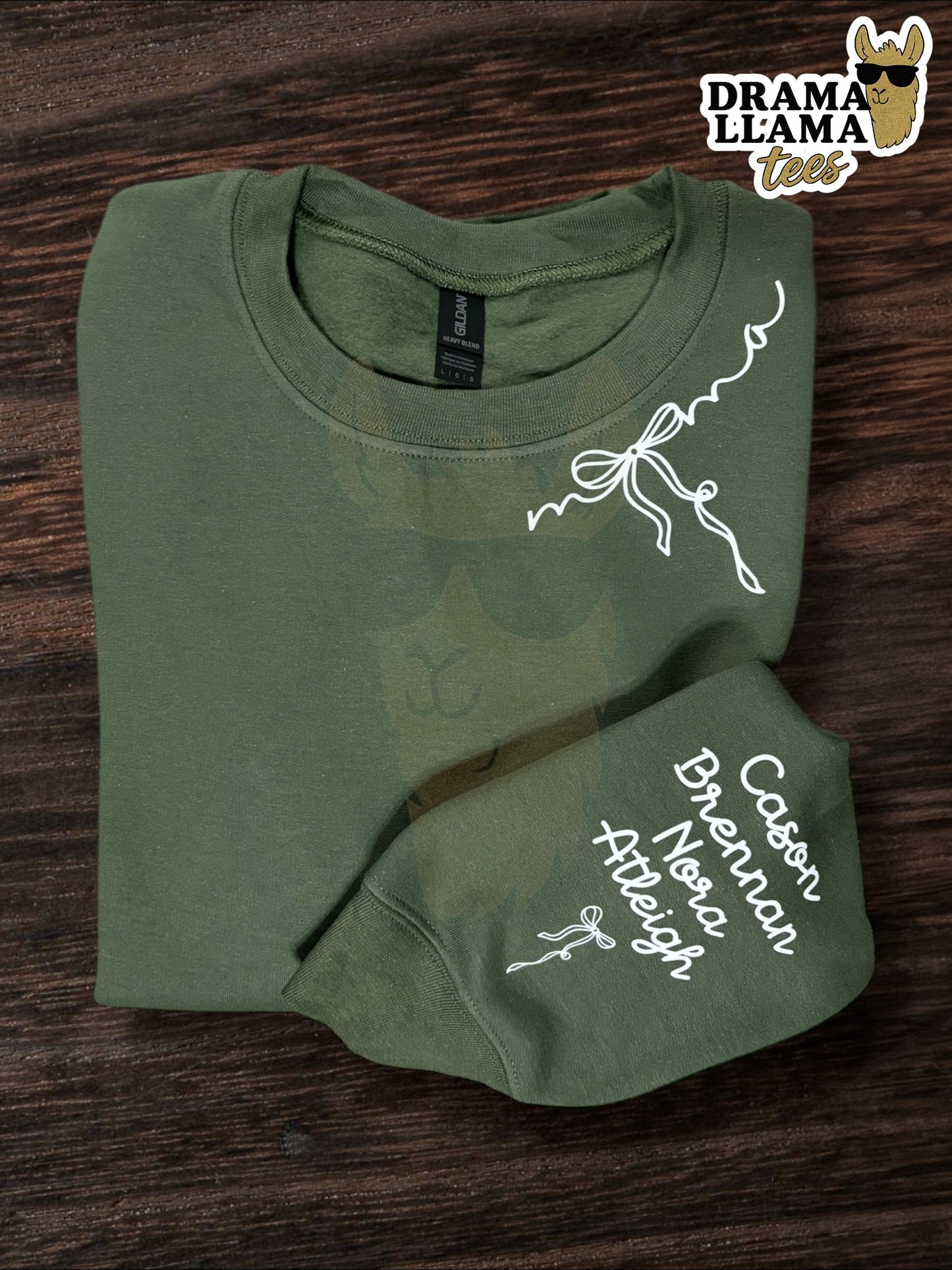 Any Title with Kid(s) Names Coquette Sweatshirts