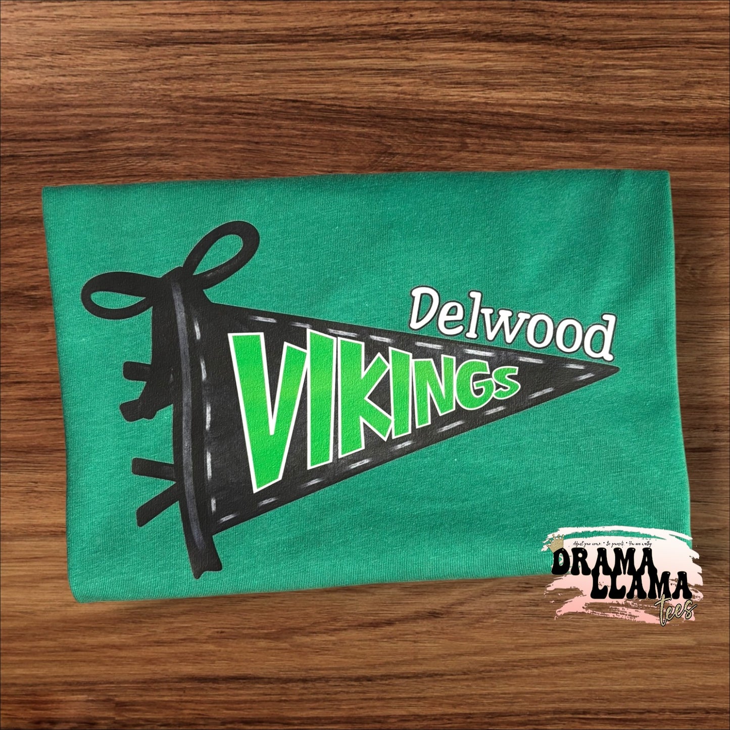 Pennant WITH BOW Spirit GILDAN SOFTSTYLE Tees | Put team name/info in note box!!