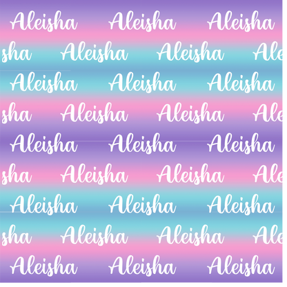 Ombre 2 Personalized Items ~ Sheets, Pillowcases, Blankets, Towels ~