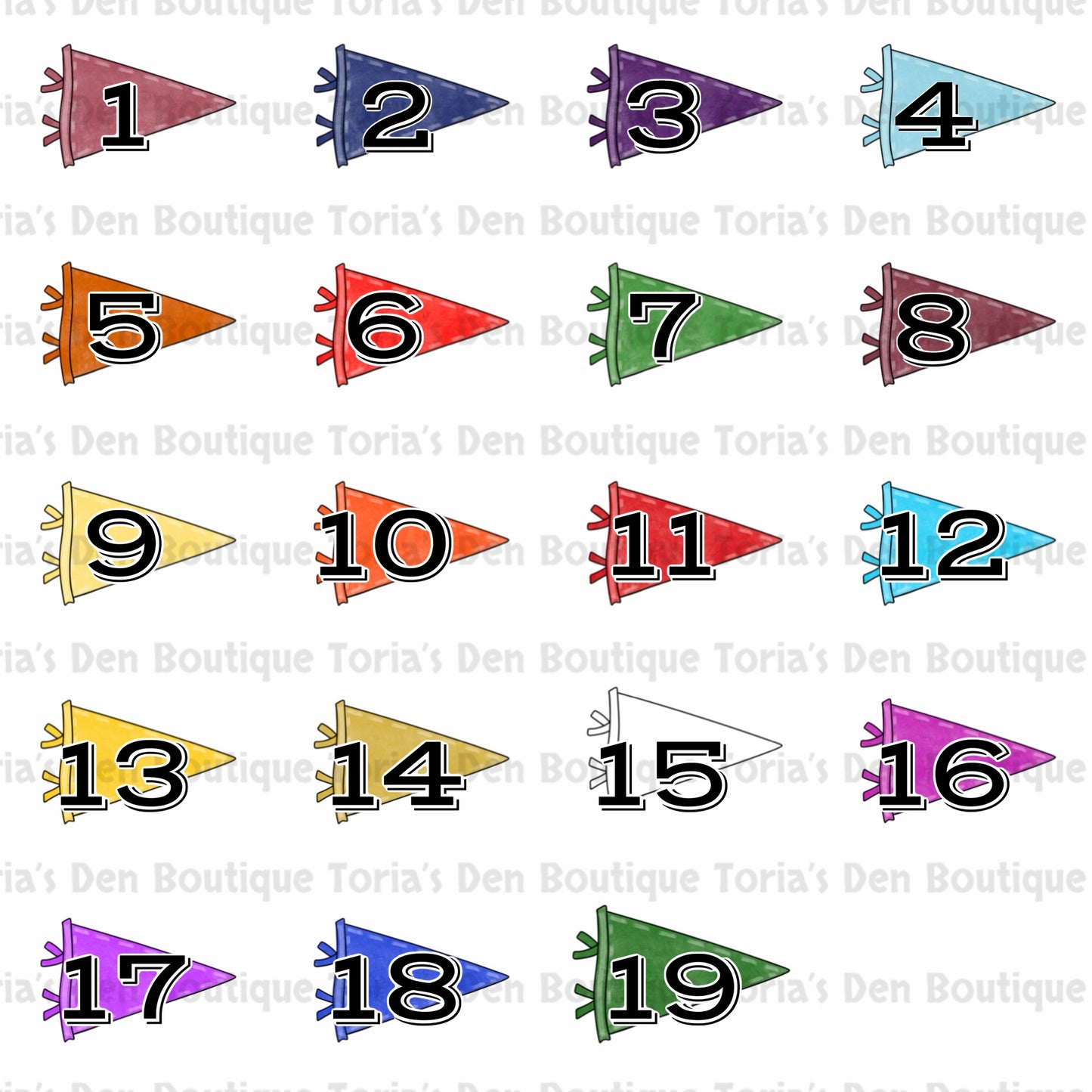 Pennant NO BOW Spirit COMFORT COLORS Tees | Put team name/info in note box!!