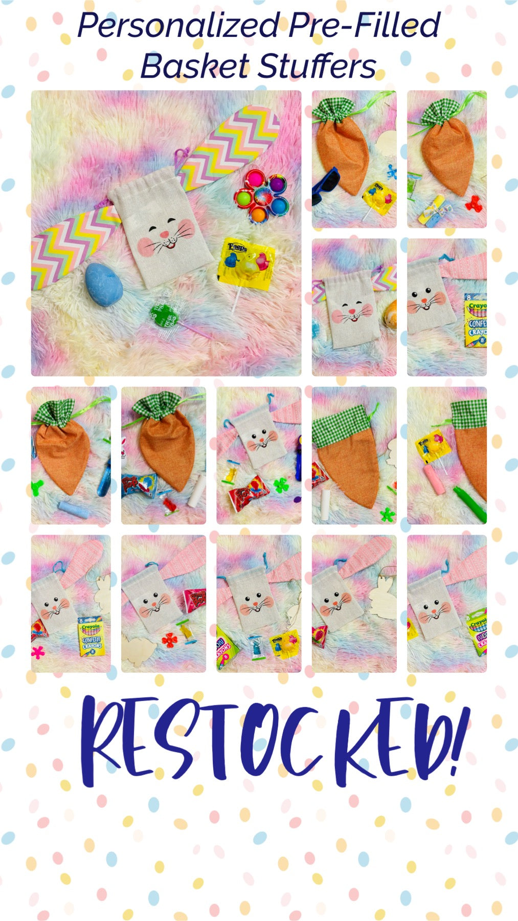 Personalized Easter Basket Stuffers (Pre-Filled!)