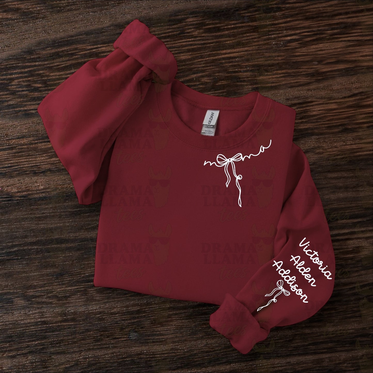 Any Title with Kid(s) Names Coquette Sweatshirts