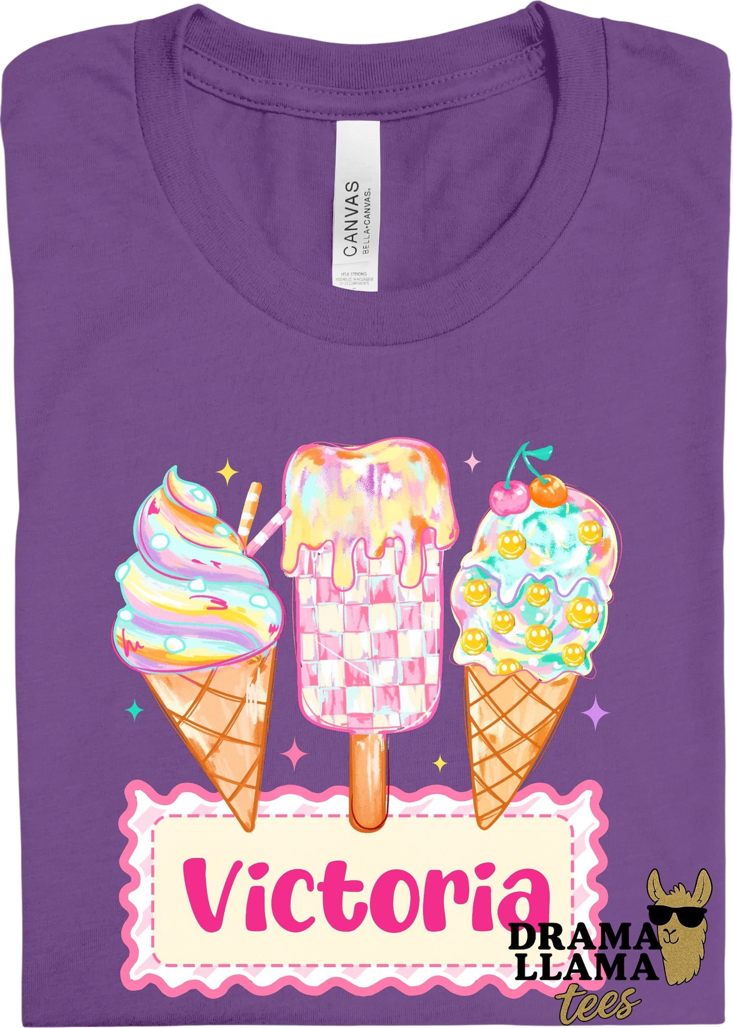 Drama Deal Day 4: Ice Creams Personalized Tees | 6 PM - 11:59 PM EST ONLY!