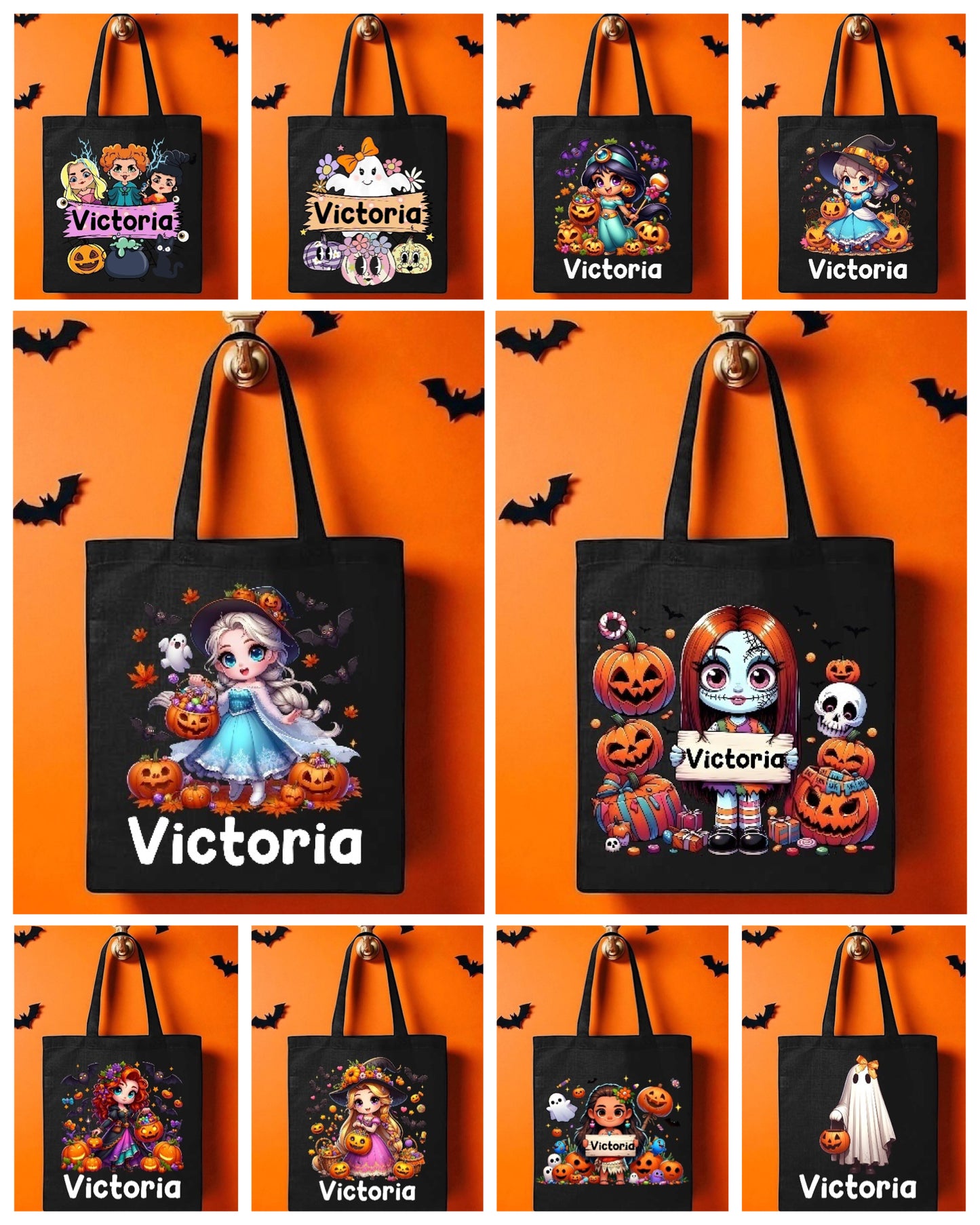 Halloween Treat Bags (Put Design Choice in Note Box!)